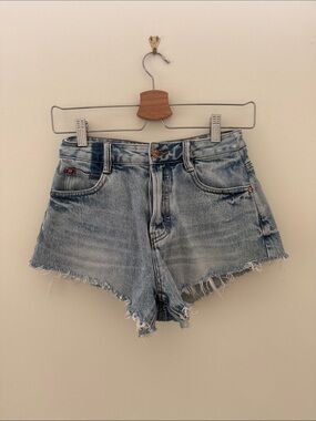 Miss Sixty Light Wash Denim Shorts